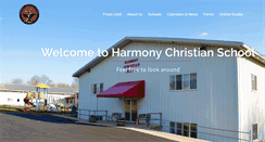 Desktop Screenshot of harmonychristianschool.com